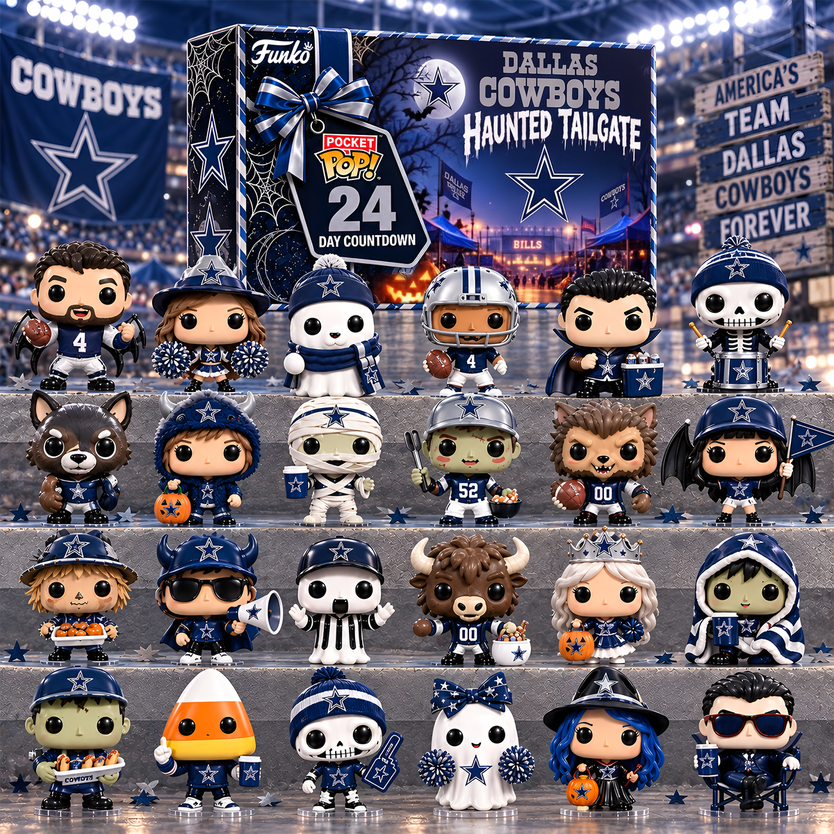 DS x Premium NFL Halloween Advent Calendar