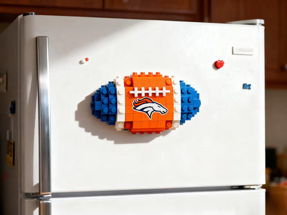 NFL Teams Fridge Magnet Building Block Set DDT CTND