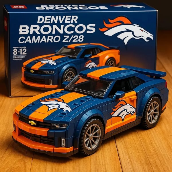 NFL Team Pickup Camaro Building Blocks NAK