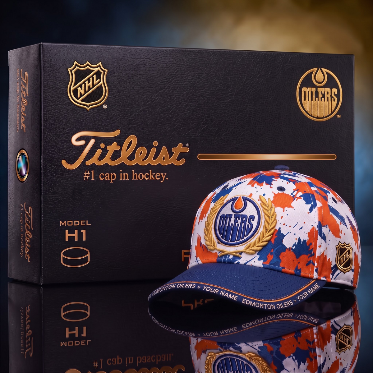 EDM X Premium NHL Titleist Baseball Cap with Gift Box