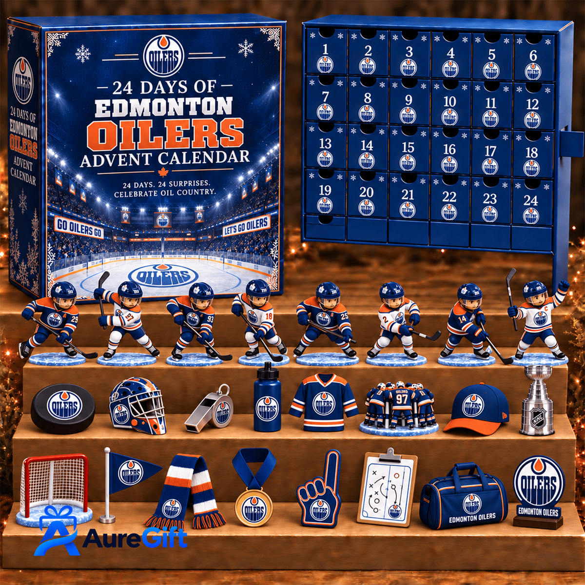 EO x NHL Premium Personalized 24 Days Of Hockey Advent