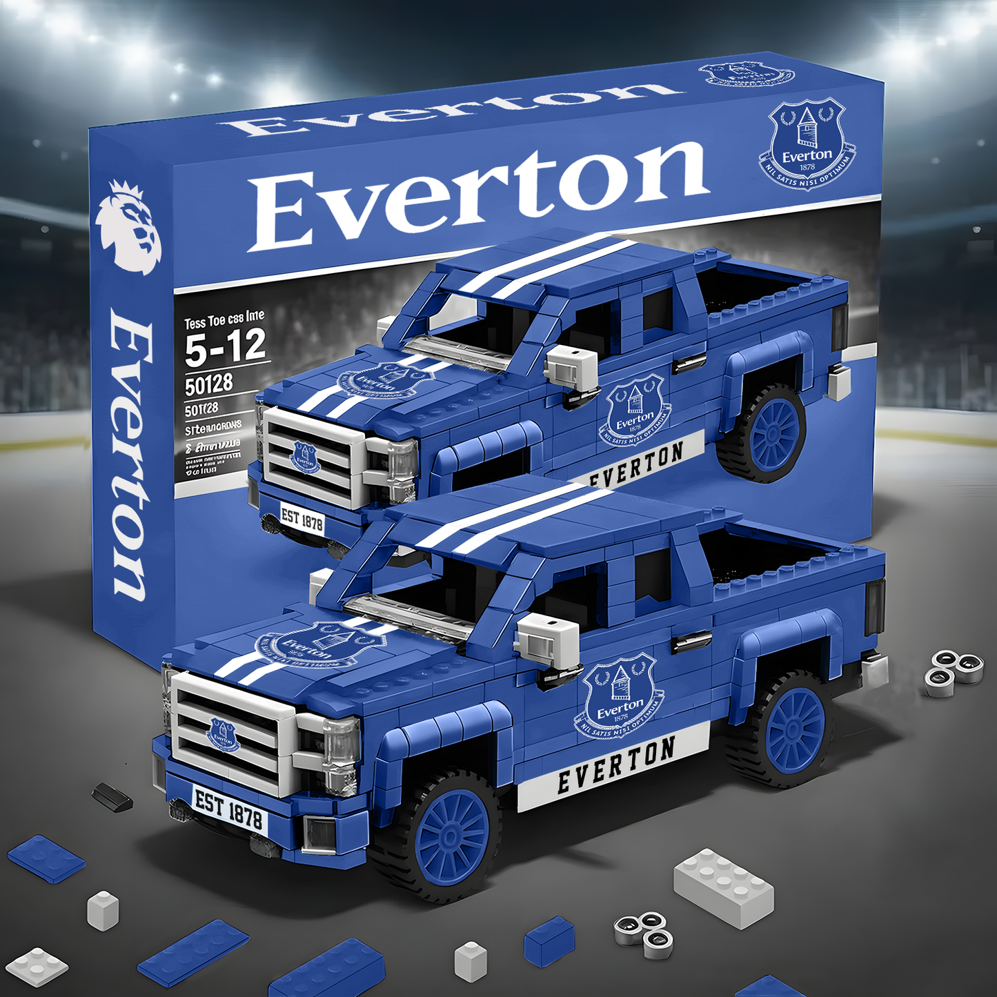 EVE EPL 3D Racing Truck Model Building Block Set 0112 V1 NAK NHT