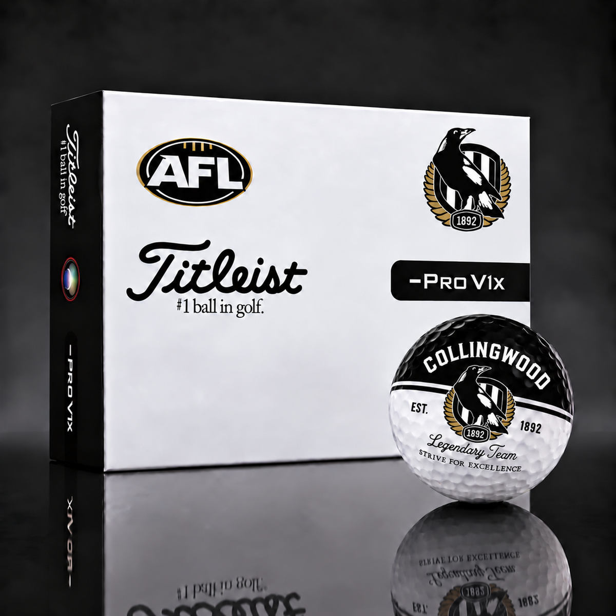 Exclusive AFL x COL Legendary Team Golf Ball