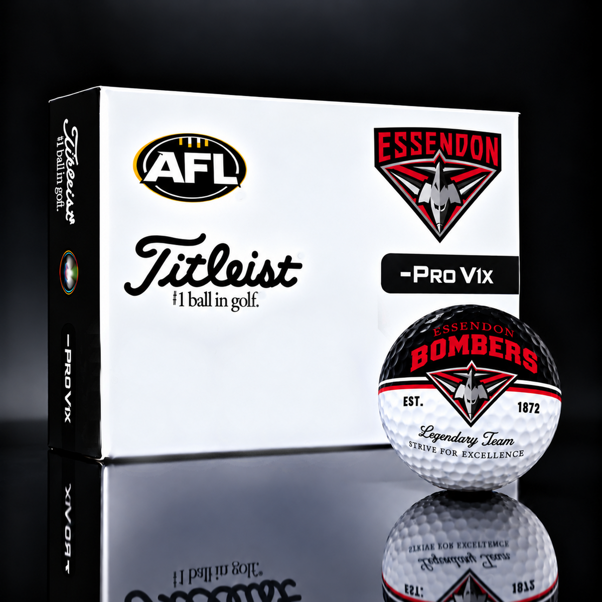 Exclusive AFL x EB Legendary Team Golf Ball