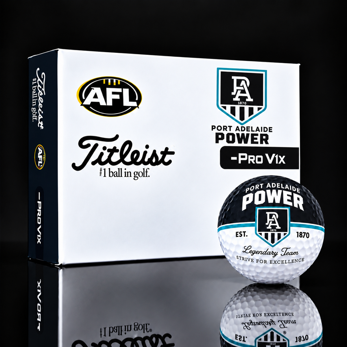 Exclusive AFL x PAP Legendary Team Golf Ball
