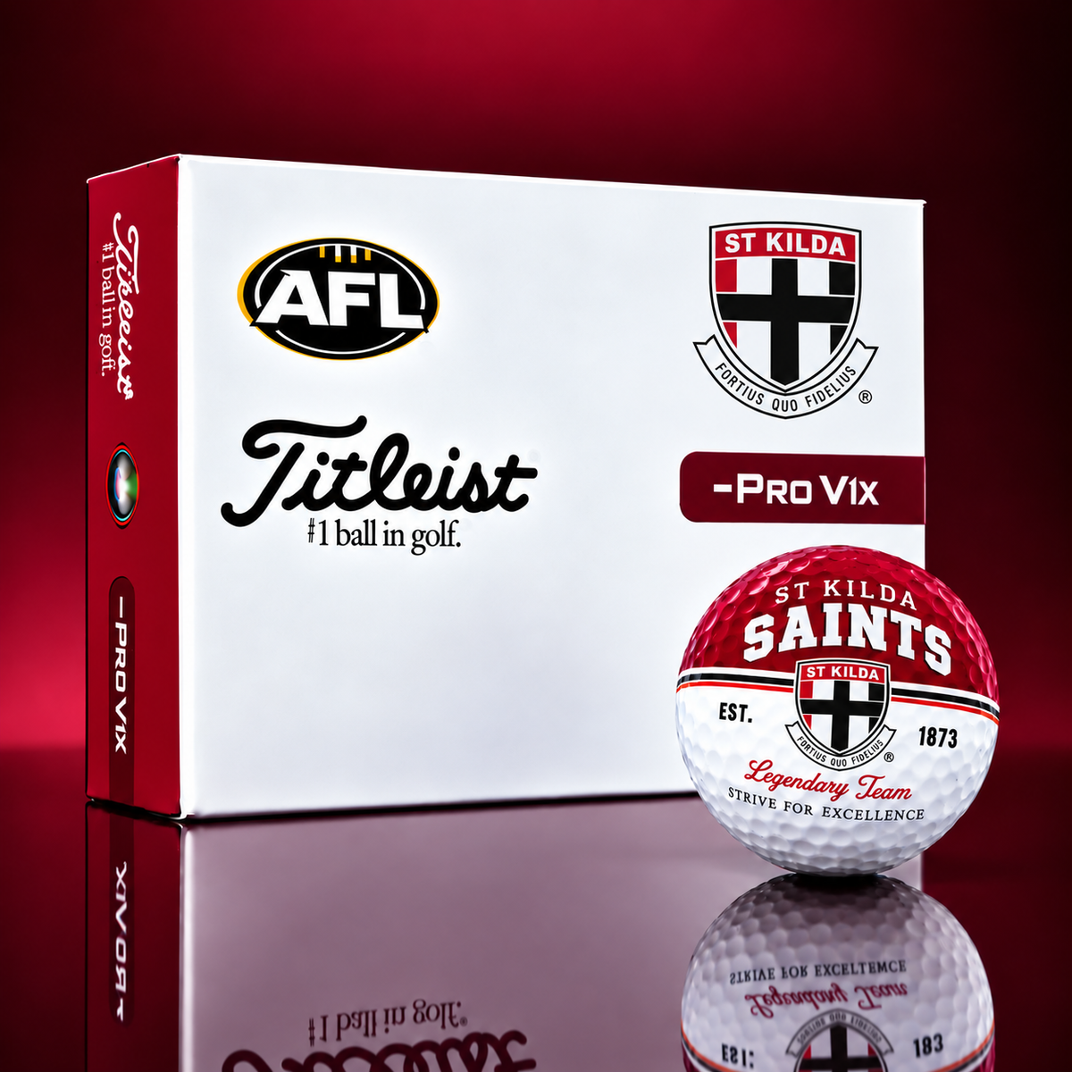 Exclusive AFL x STKS Legendary Team Golf Ball
