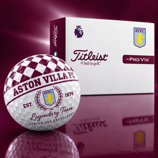 Exclusive EPL x AVL Legendary Team V6 Golf Ball