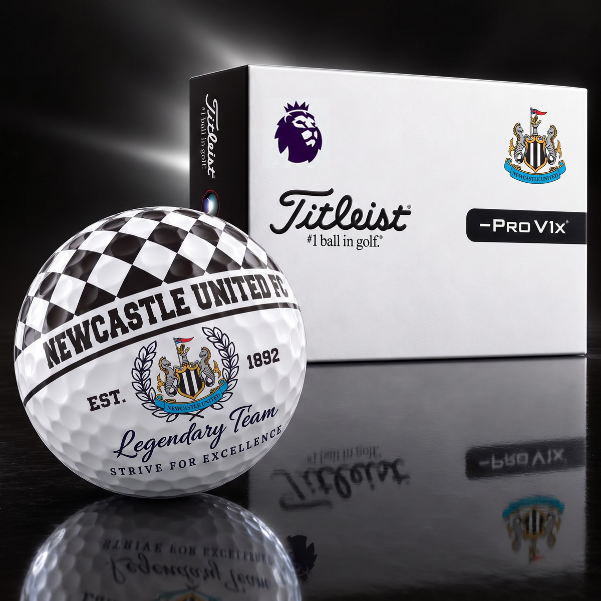 Exclusive EPL x NEW Legendary Team V6 Golf Ball