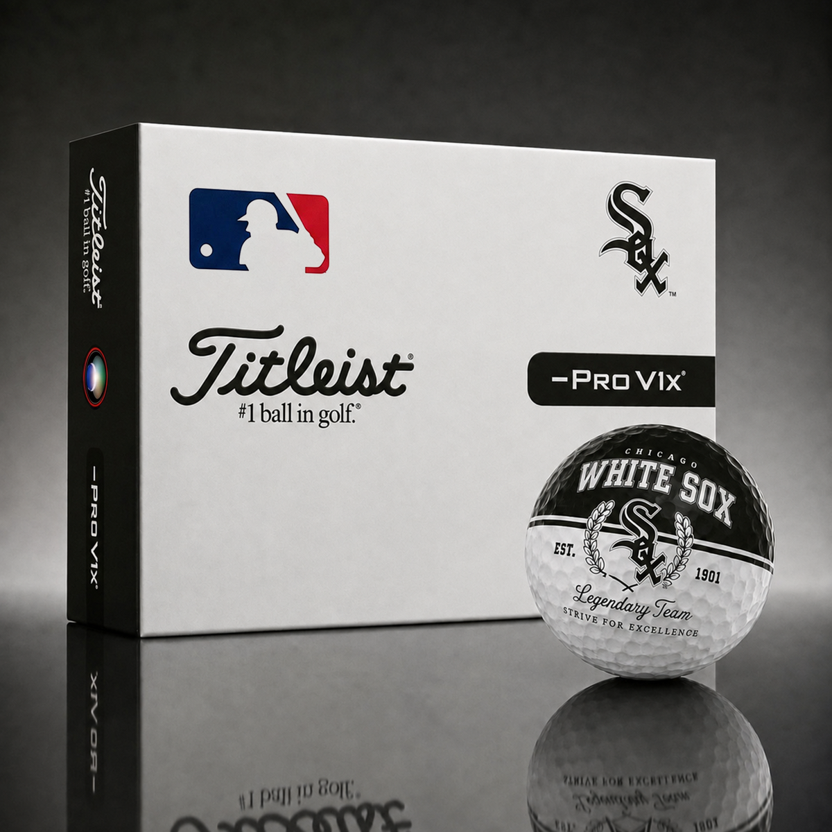 Exclusive MLB x CWS Legendary Team Golf Ball