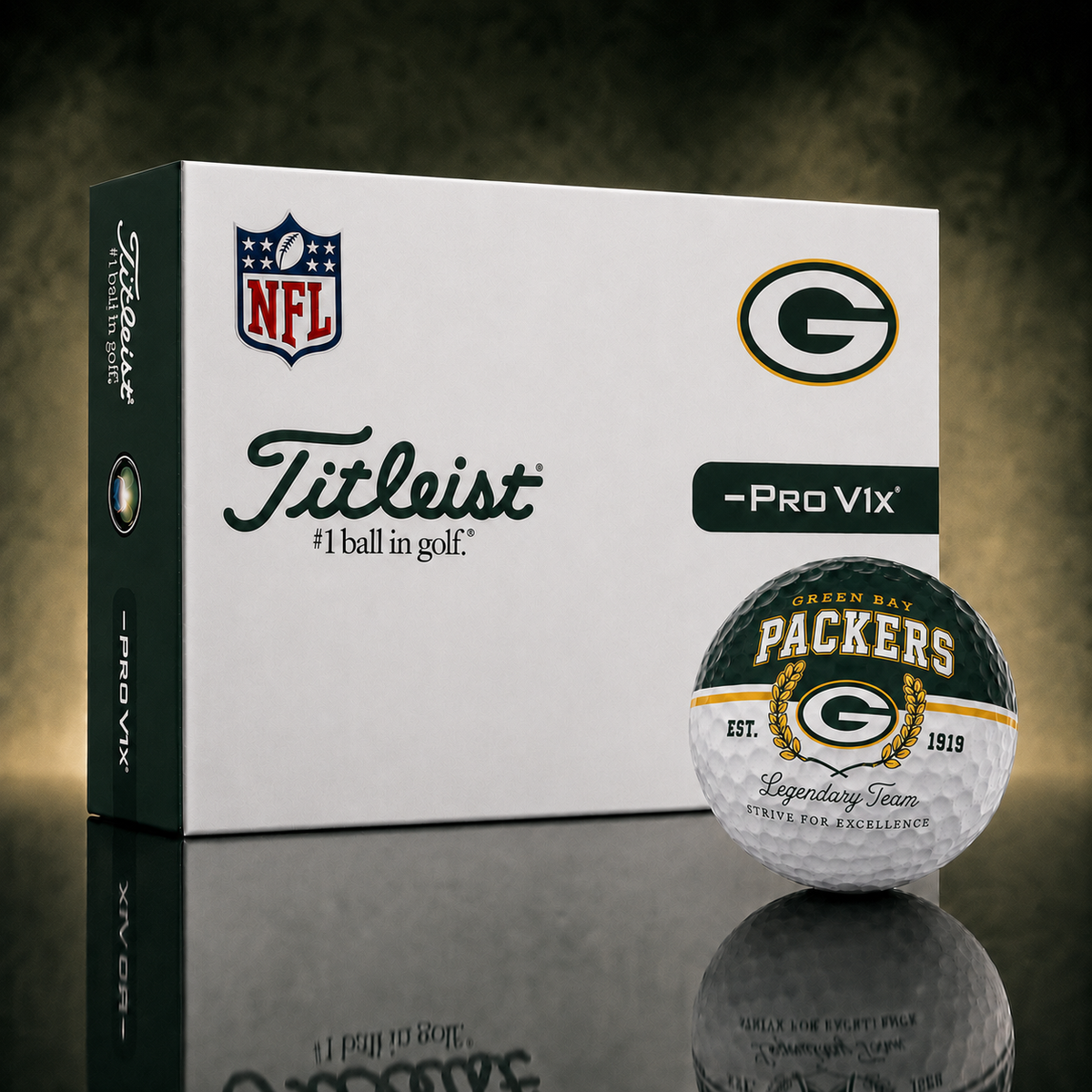 Exclusive NFL x GB Legendary Team Golf Ball