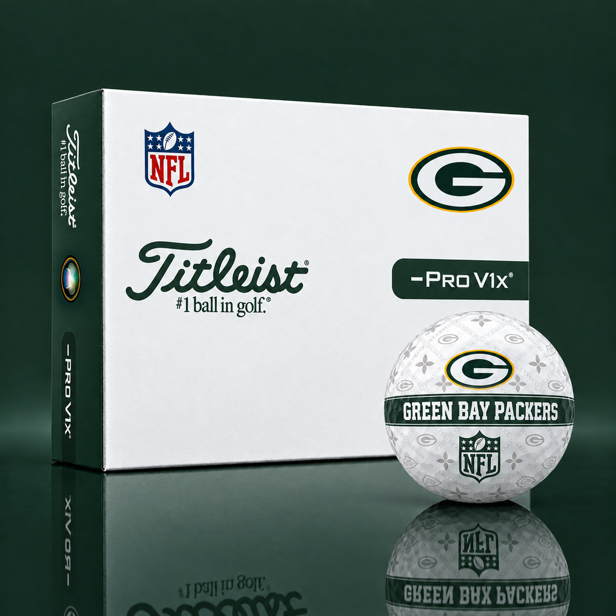Exclusive NFL x GB Pattern Golf Ball