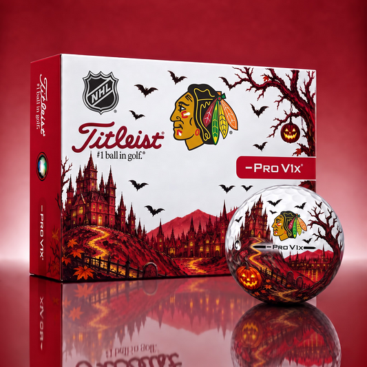 Exclusive NHL x CHI Halloween V3 Golf Ball