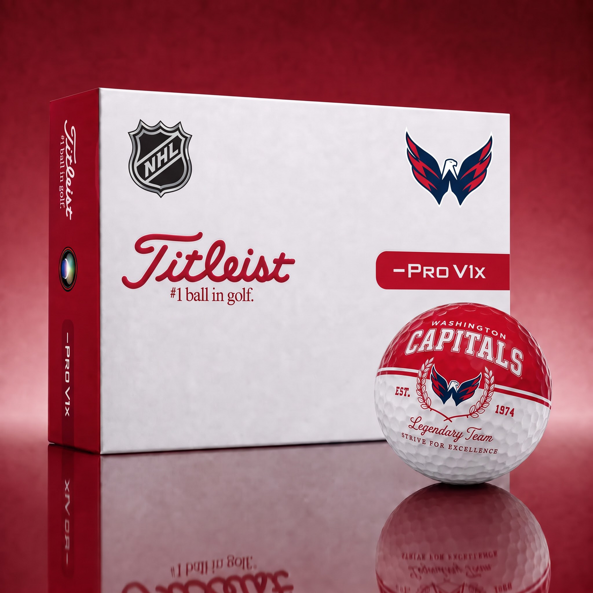 Exclusive NHL x WAS Legendary Team Golf Ball