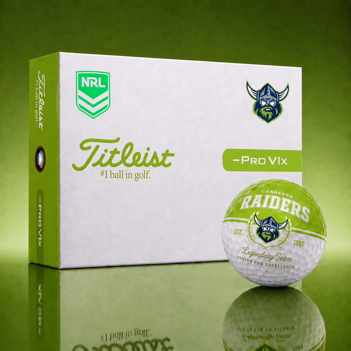 Exclusive NRL x CR Legendary Team Golf Ball