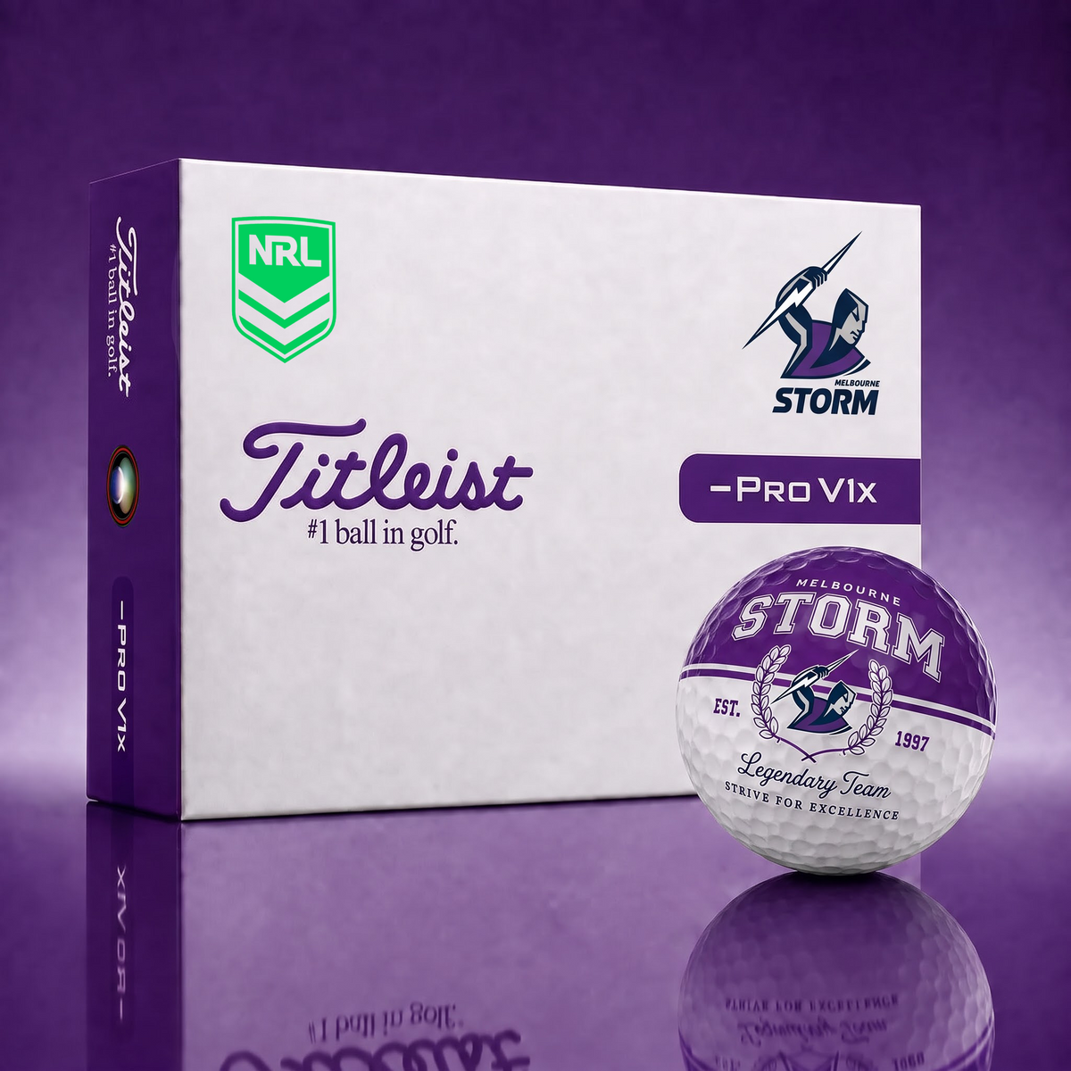 Exclusive NRL x MS Legendary Team Golf Ball