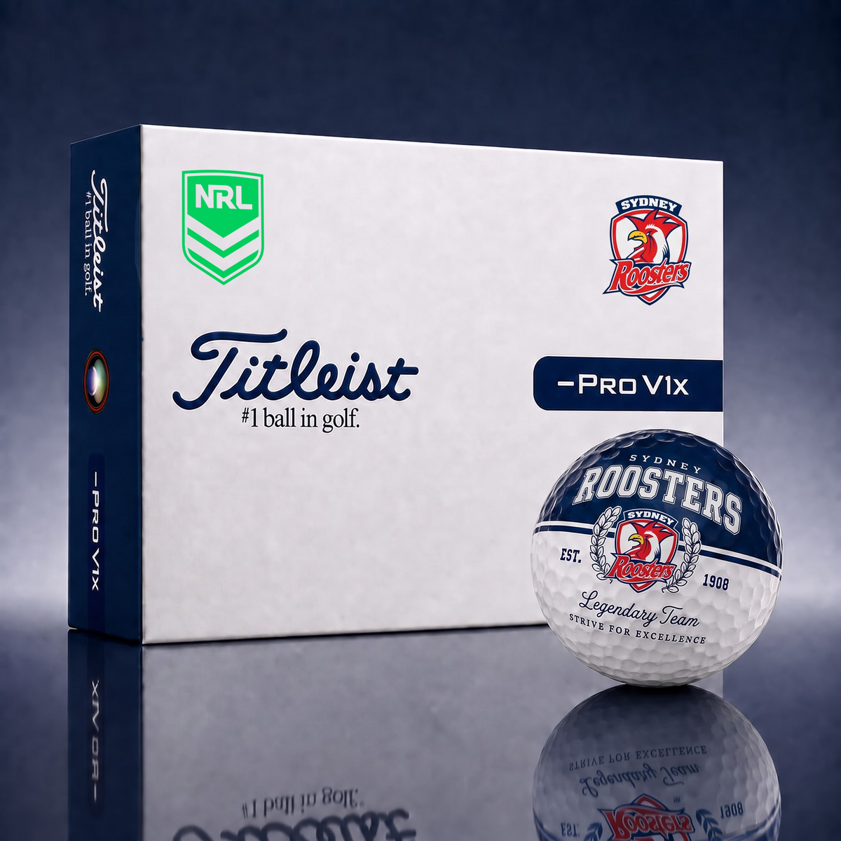 Exclusive NRL x SR Legendary Team Golf Ball