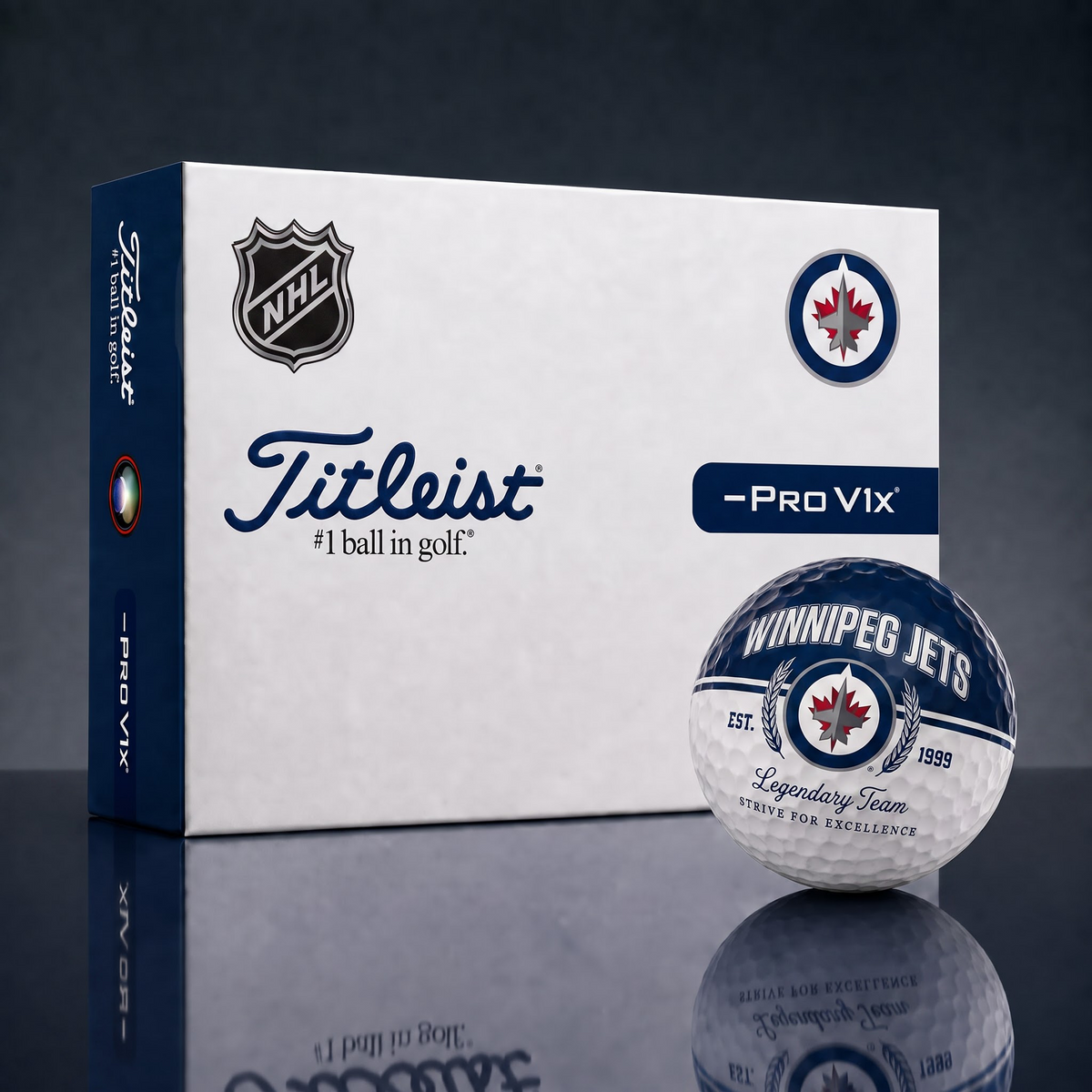 Exclusive NHL x WIN Legendary Team Golf Ball