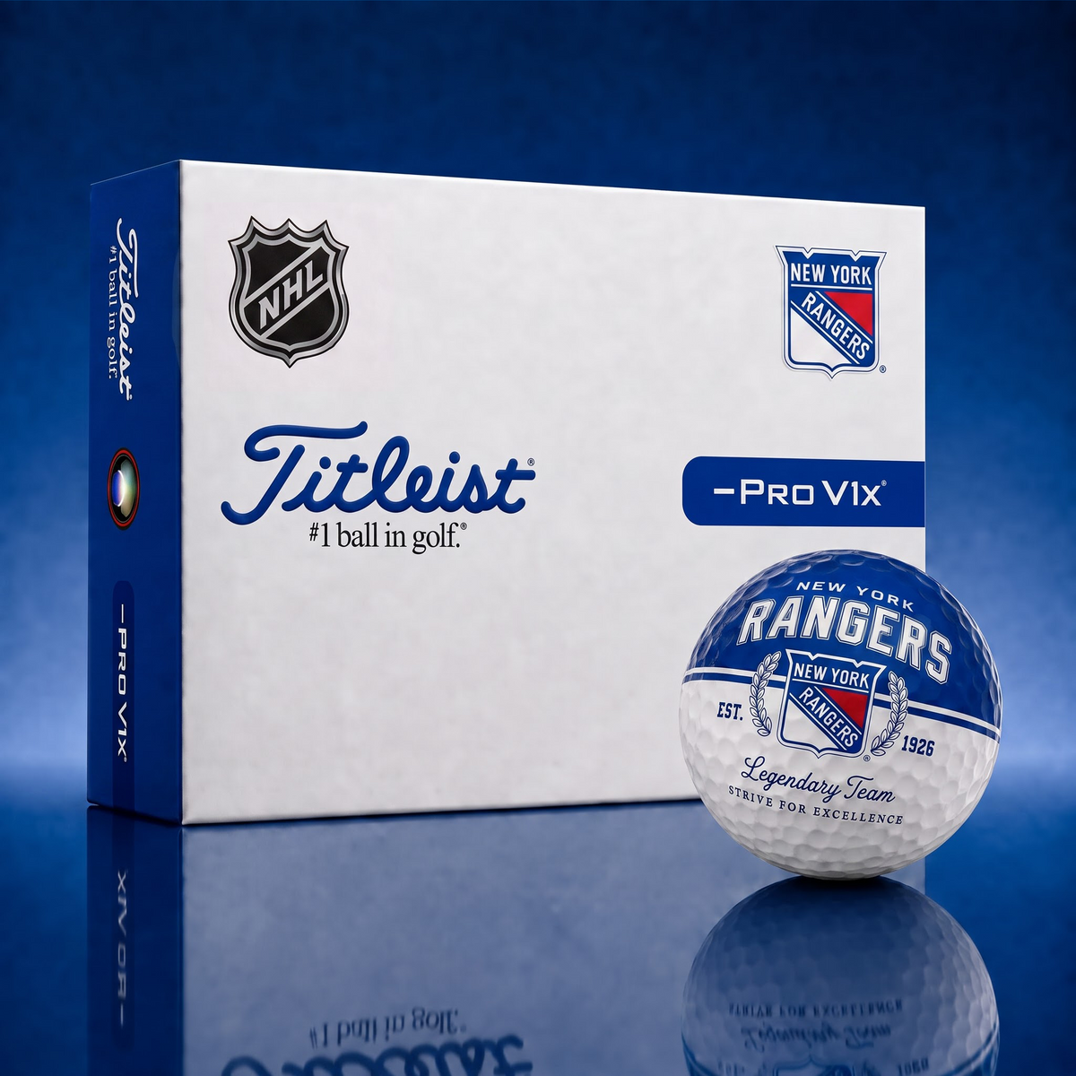 Exclusive NHL X NYR Legendary Team Golf Ball