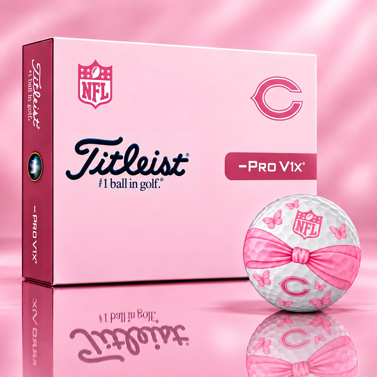 Exclusively for Women NFL x CHI Golf Ball