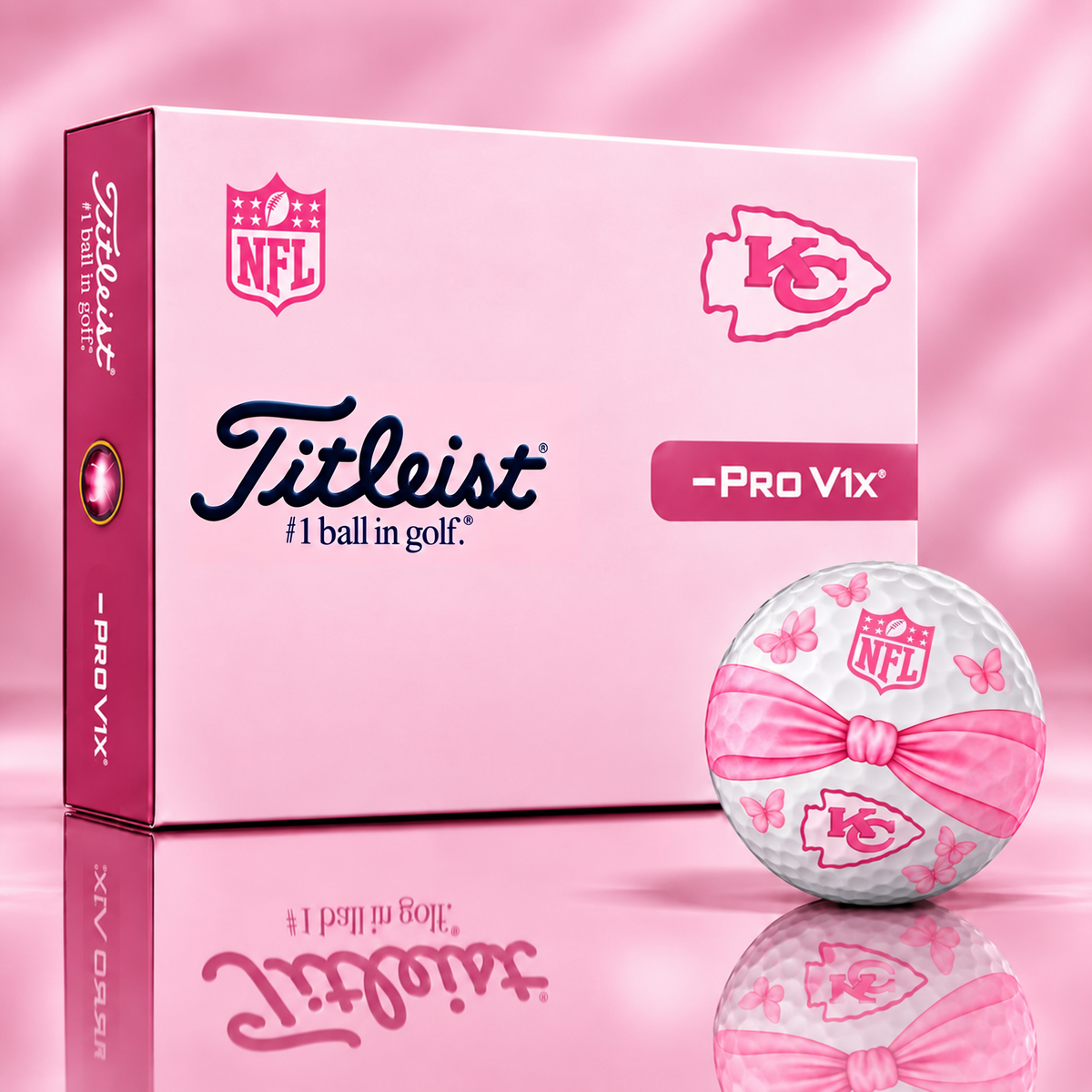 Exclusively for Women NFL x KC Golf Ball