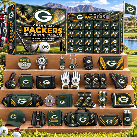 GB X NFL Golf Advent Calendar Bling Box