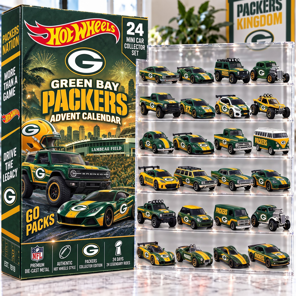 GB X Premium NFL Mini Car Advent Collection