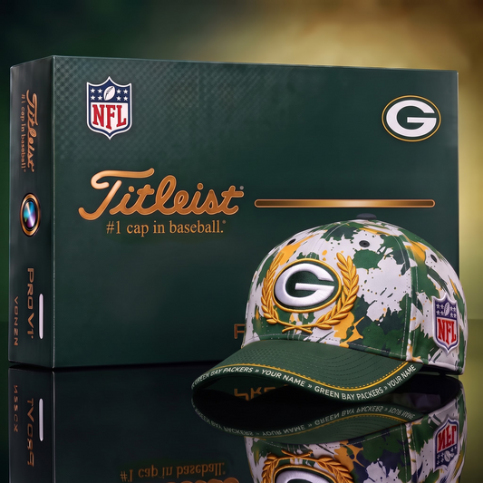 GB X Premium NFL Titleist Baseball Cap with Gift Box