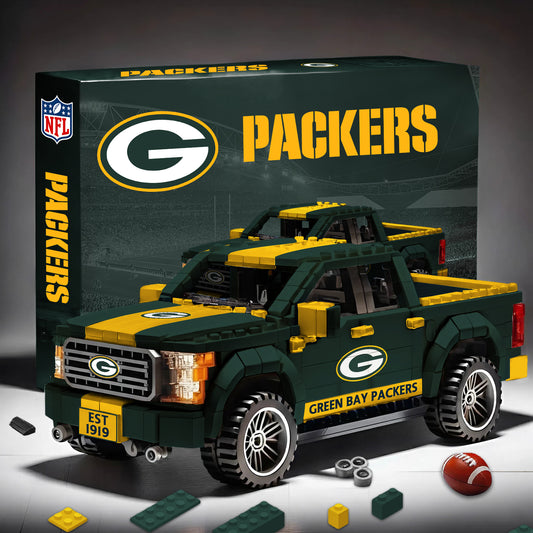 GB NFL 3D Racing Truck Model Building Block Set 2411 V1 NAK NHM