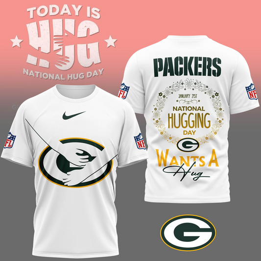 GBP Premium NFL National Hugging Day 3D Shirt DDT NTL
