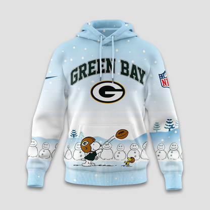 GBP Premium NFL Peanuts Snow Day Hoodie DDT CTND
