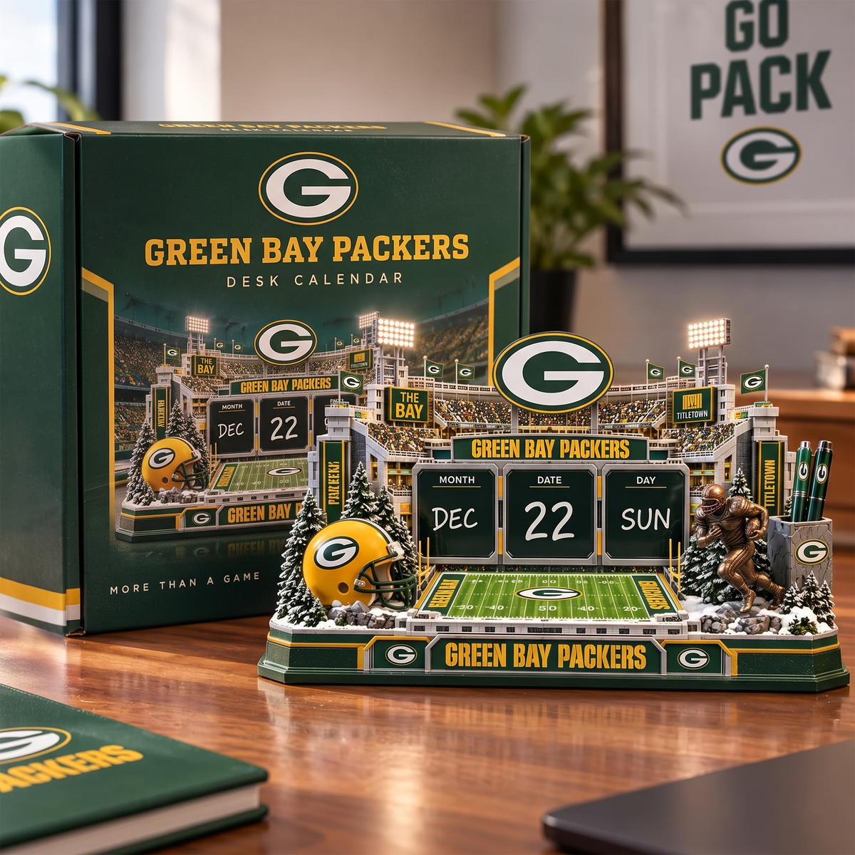 GBP x NFL Write-On Calendar With Pen