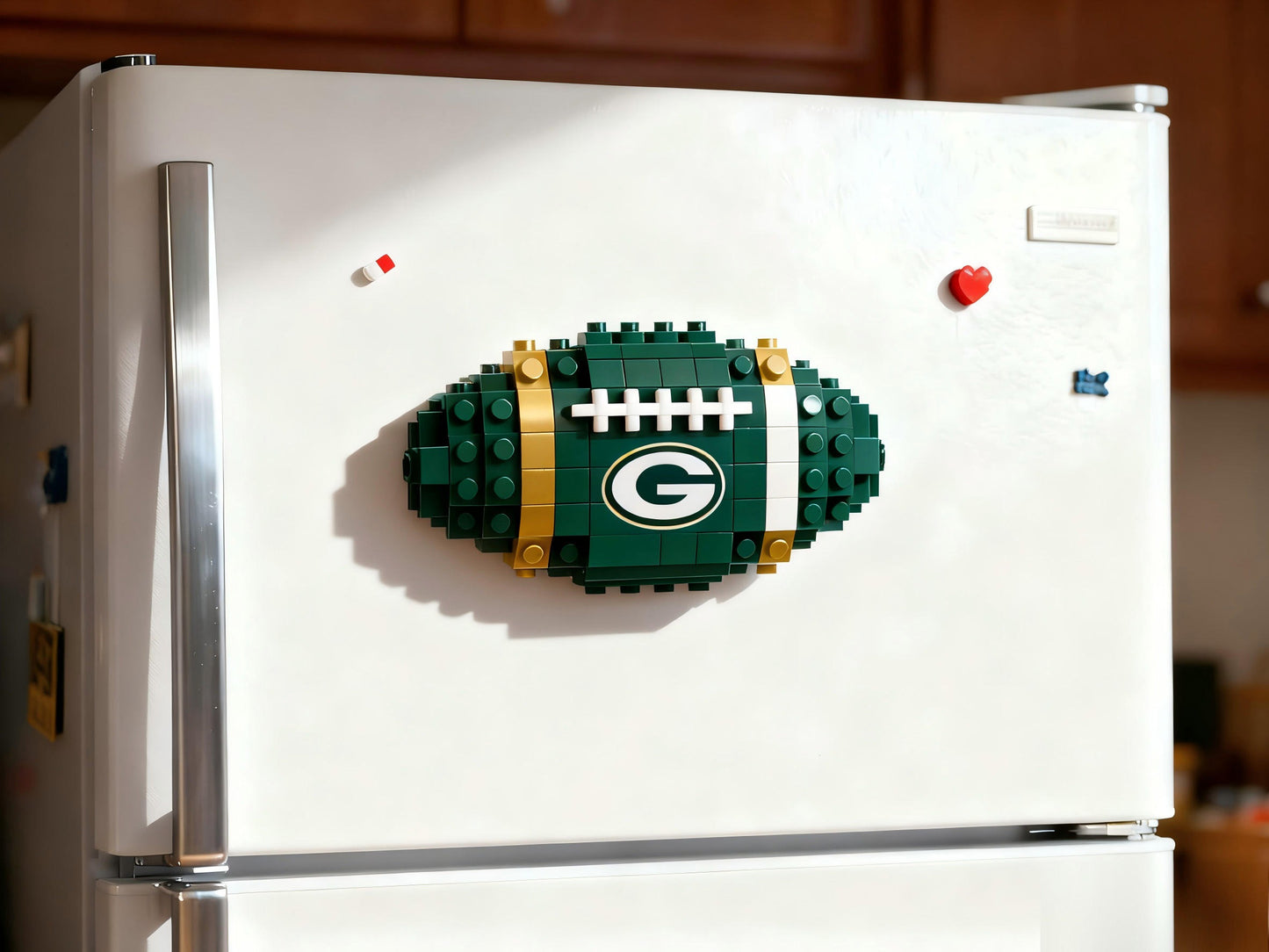 NFL Teams Fridge Magnet Building Block Set DDT CTND