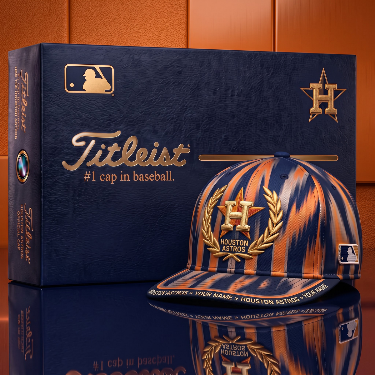 HOU X MLB Personalized Snapback Hats New Collection 2409