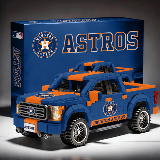 HOU X MLB Pickup Truck Building Block Set