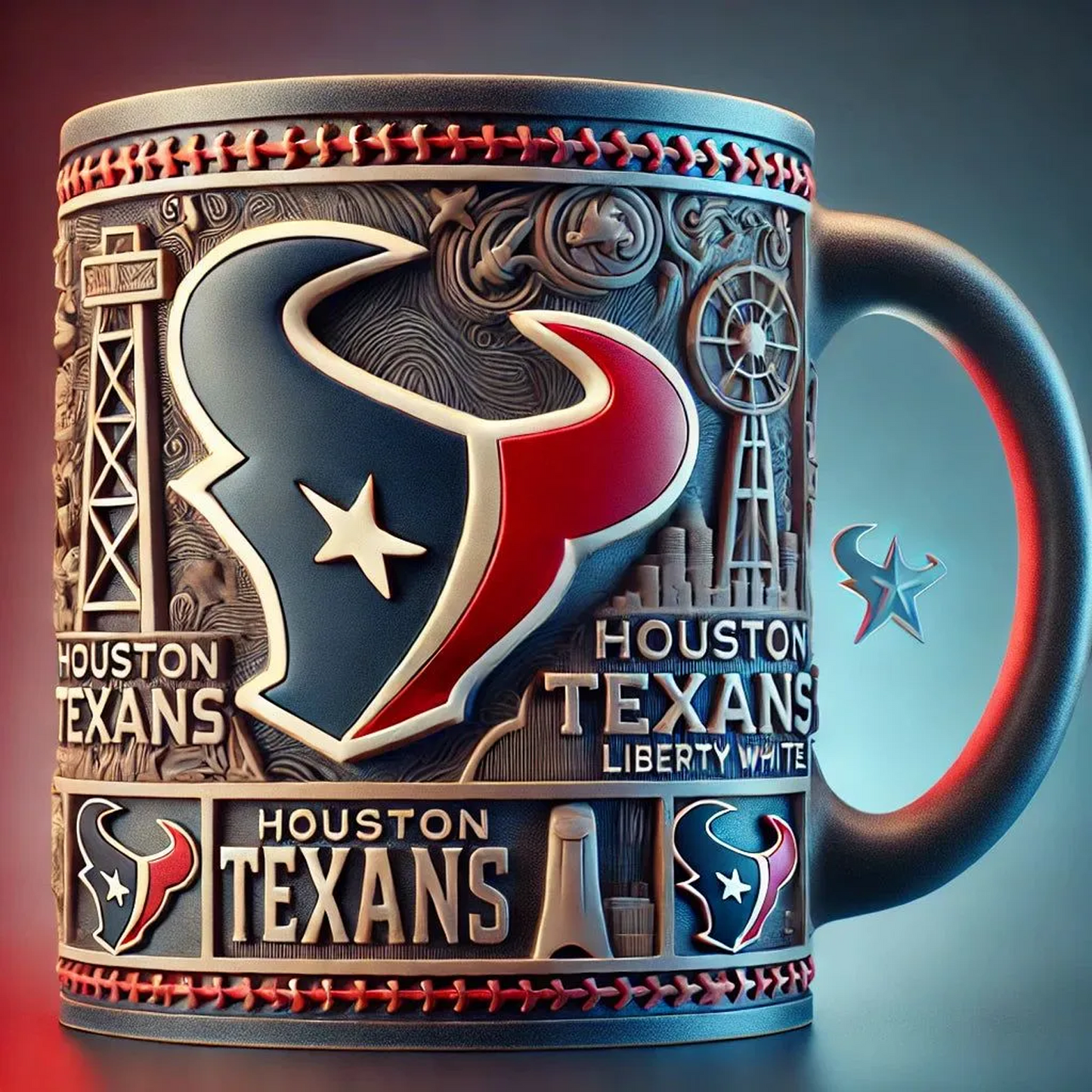 HOU X NFL football team Mug Series – Limited Edition Collectible 0412 NAK NHT
