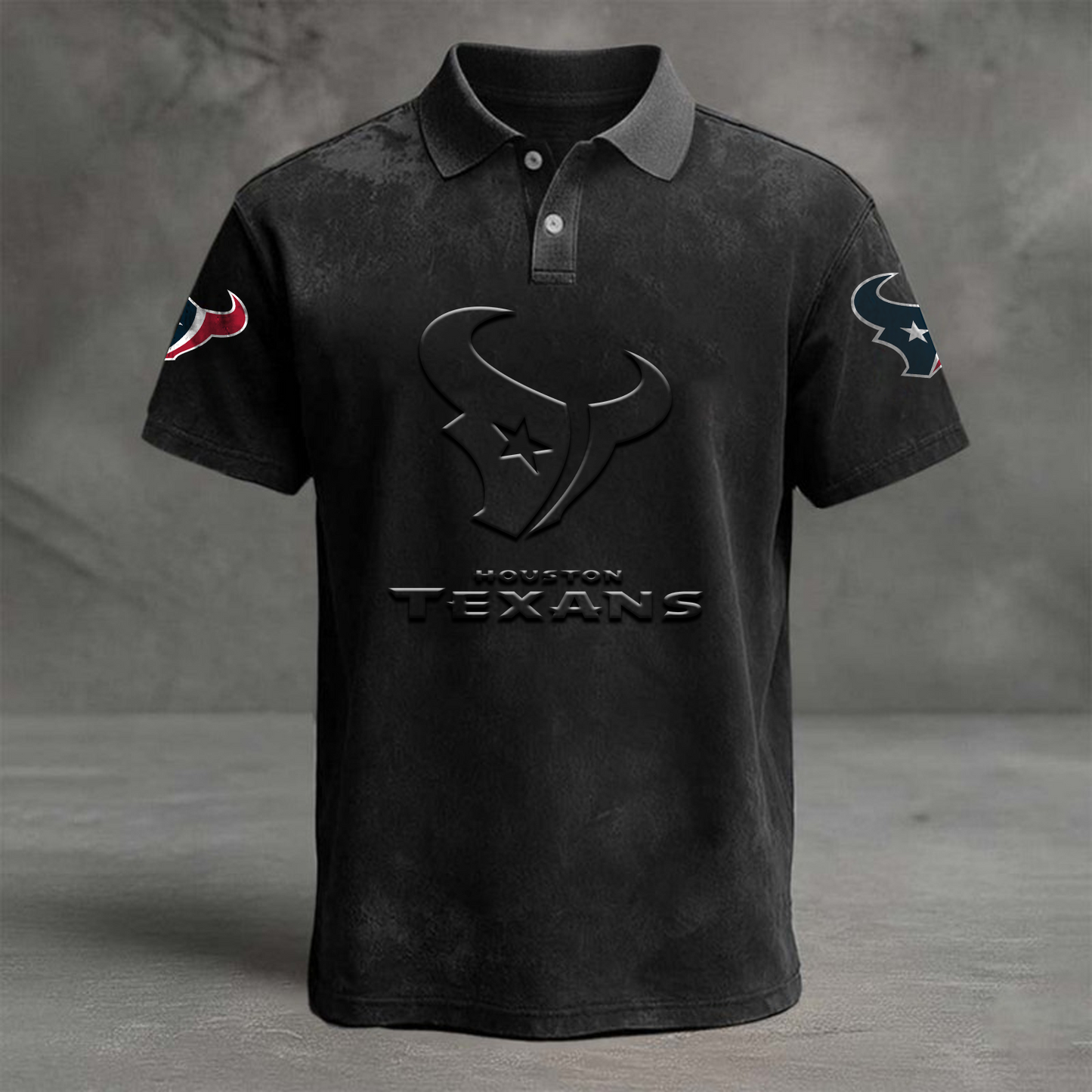 HOU x NFL Embossed Polo Shirt DATND TANTD