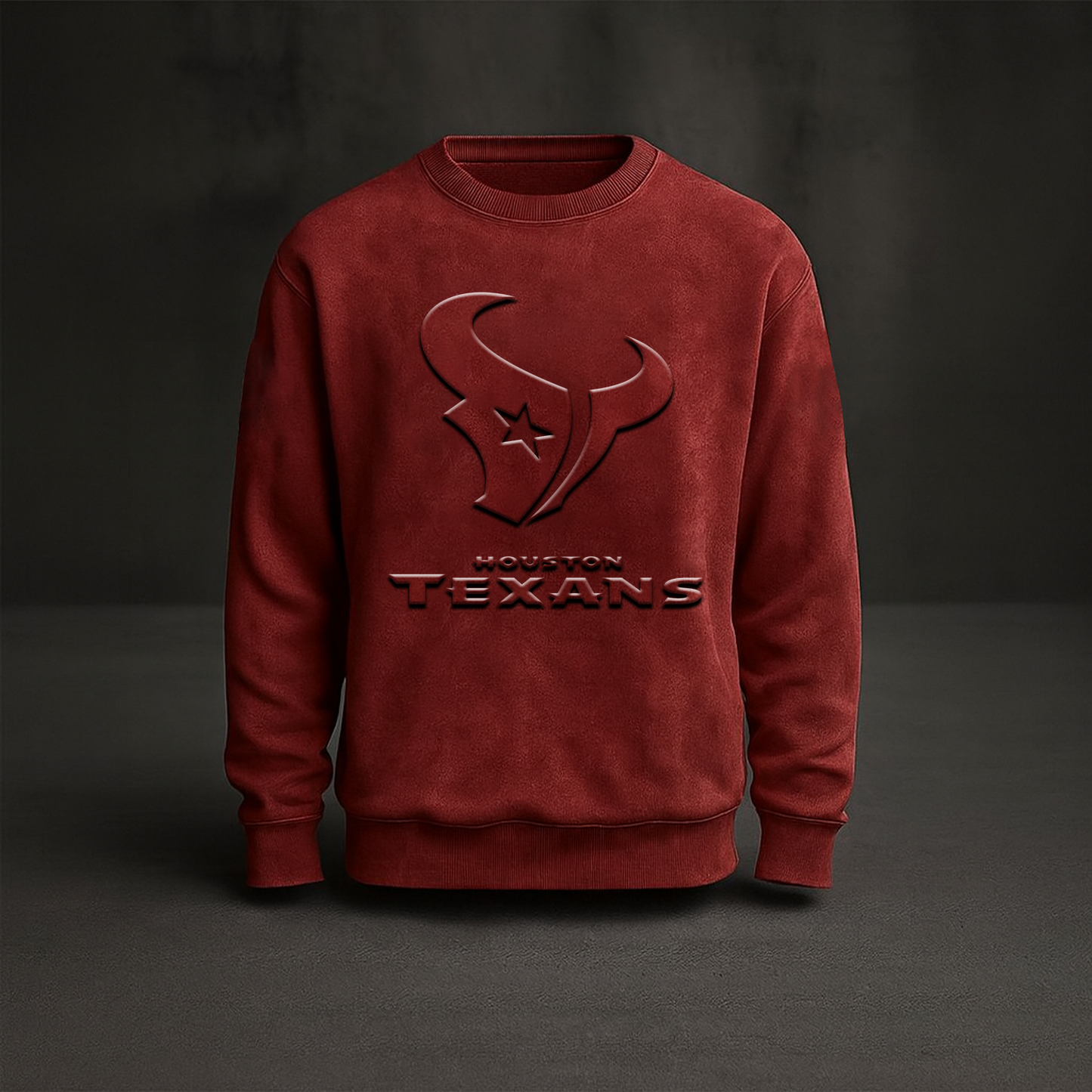 HOU x NFL Embossed Sweat Shirt DATND TANTD