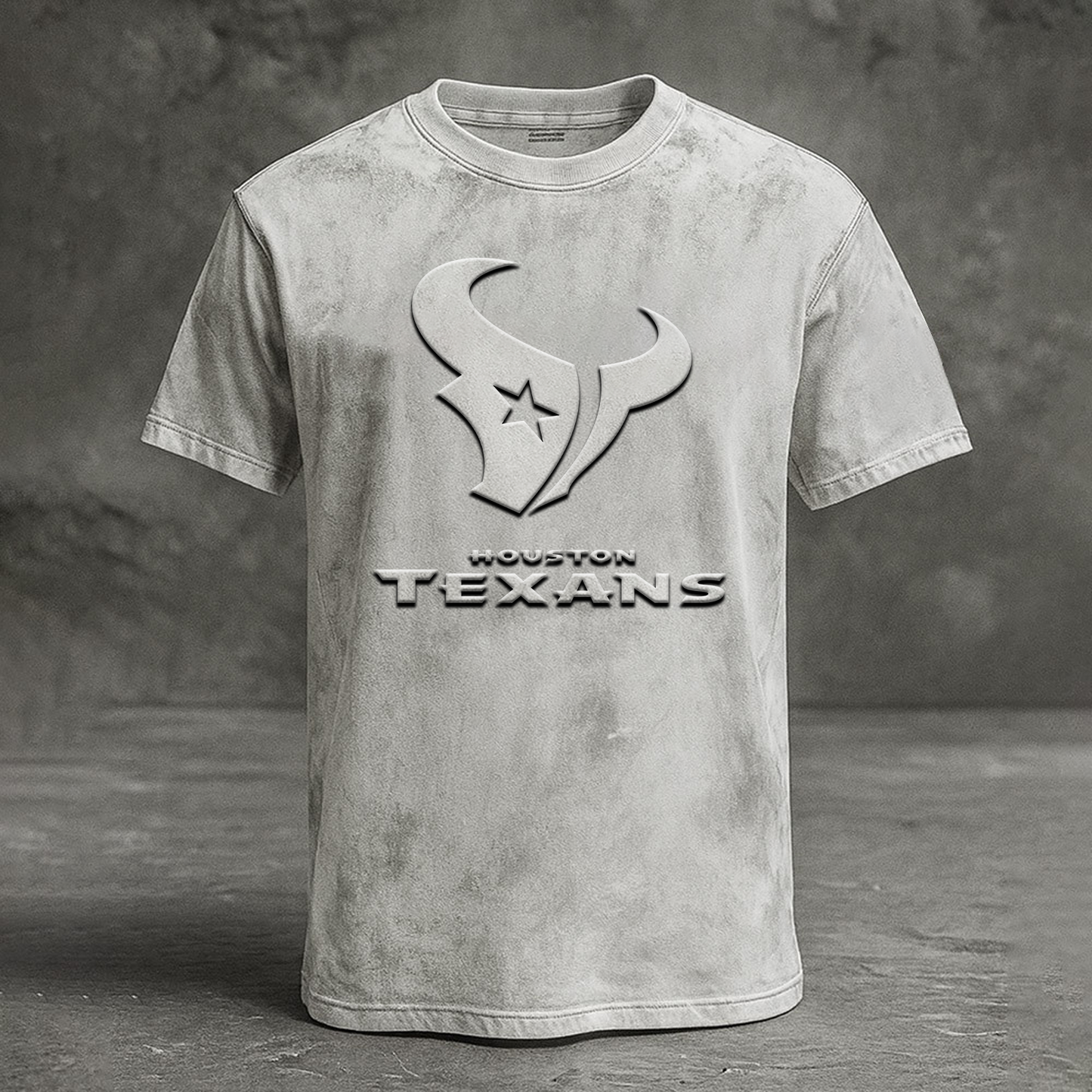 HOU x NFL Embossed T-Shirt DATND TANTD