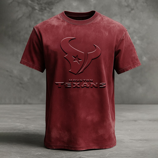 HOU x NFL Embossed T-Shirt DATND TANTD