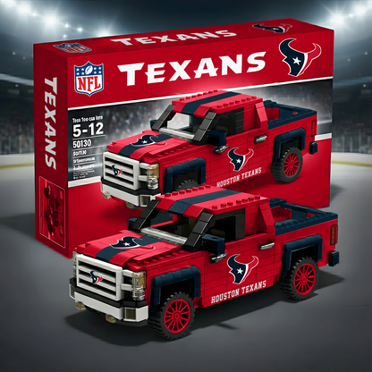 NFL 3D Racing Truck Model Building Block Set 0212 NAK NHT
