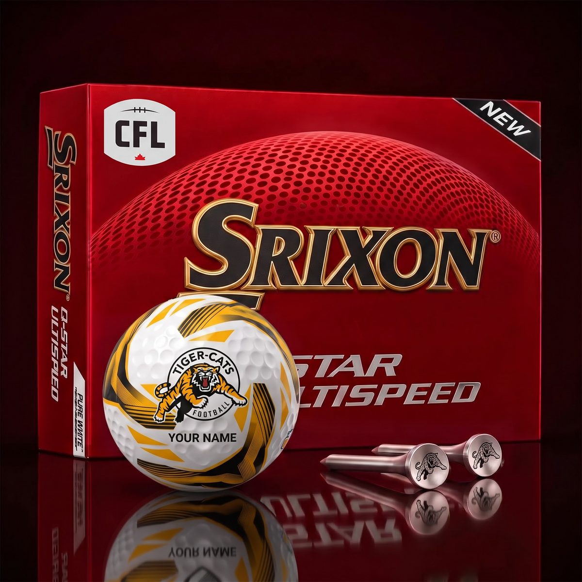 HT x CPL Football Fan Signature Golf Ball Set Personalized Edition