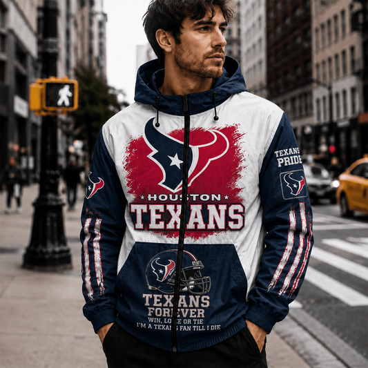 HT x Premium NFL Unisex Windbreaker Jacket Gift For Fan - Limited Edition