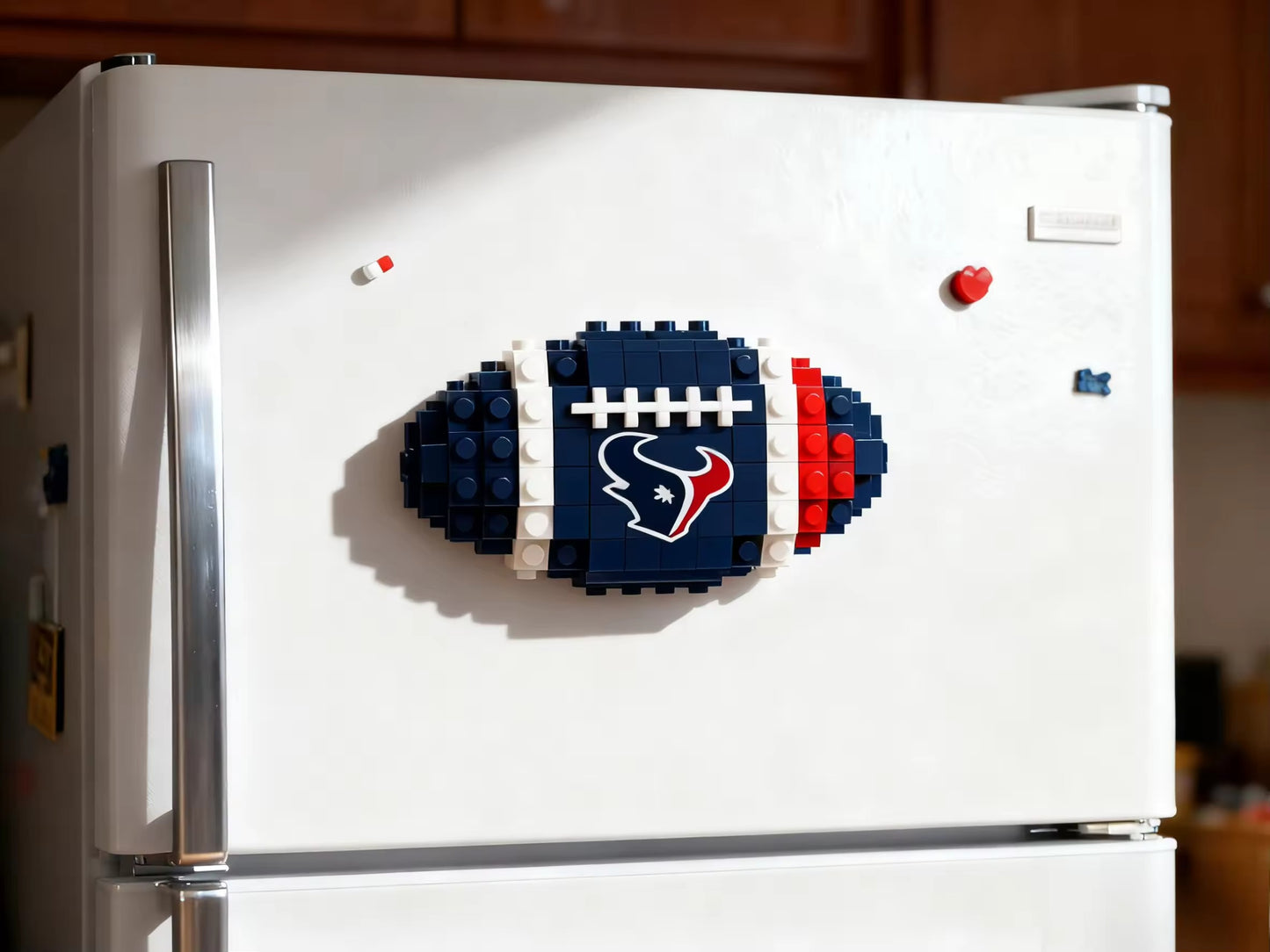 NFL Teams Fridge Magnet Building Block Set DDT CTND