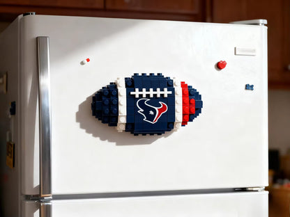 NFL Teams Fridge Magnet Building Block Set DDT CTND