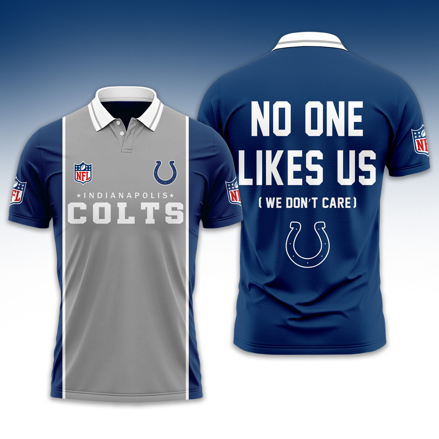 IC NFL No One Like Us Polo Shirt DDT HLPHUONG