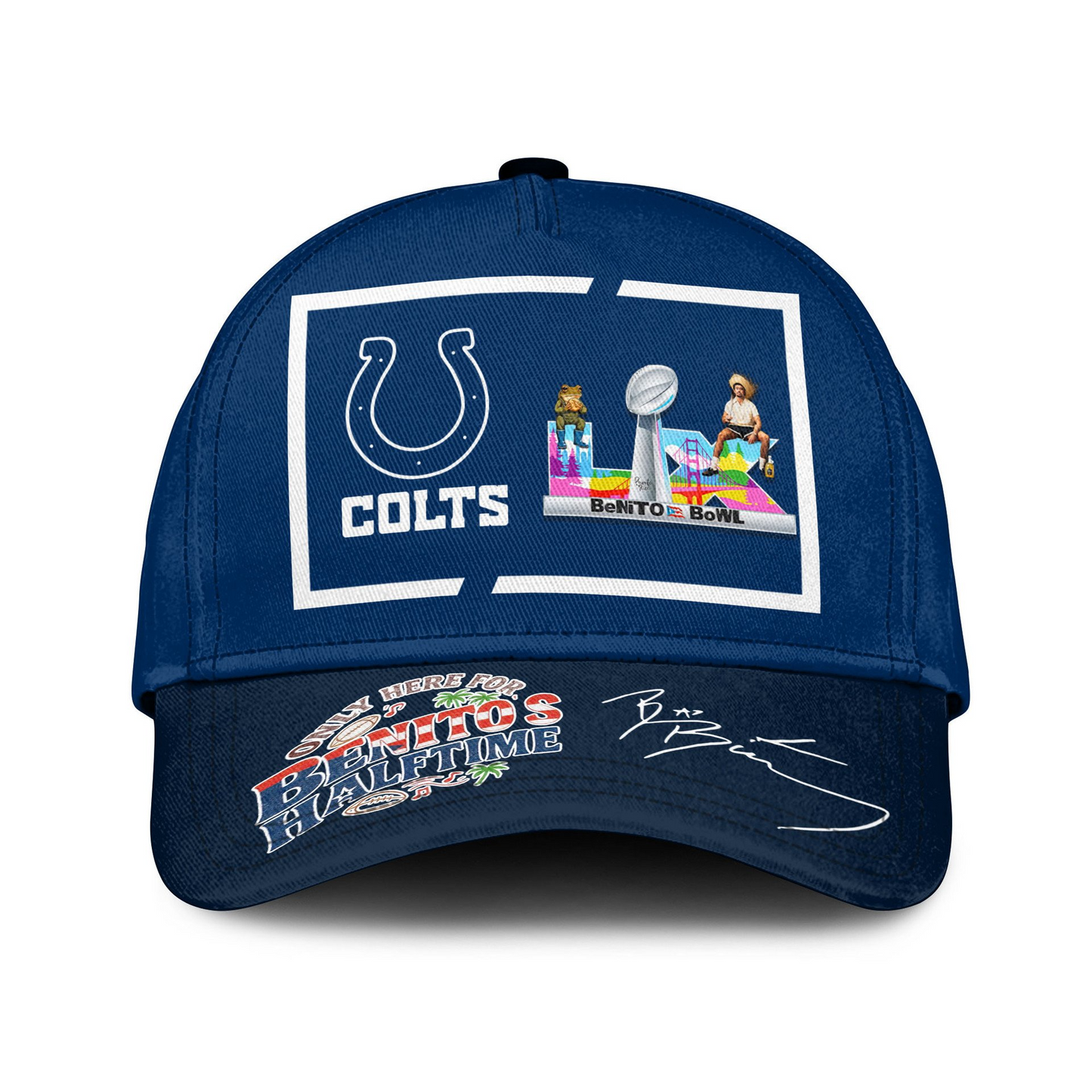 IC Premium NFL Only Here For Benitos Halftime Cap DDT HLPHUONG