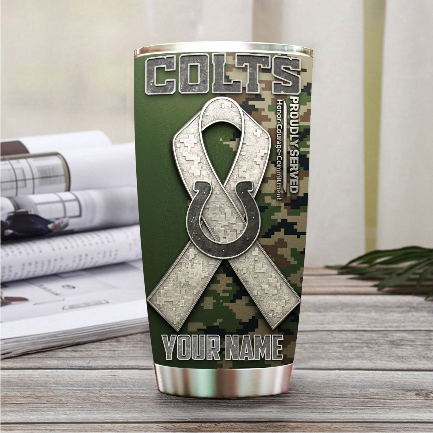 IC Premium NFL Proudly Served Tumbler DDT NTL