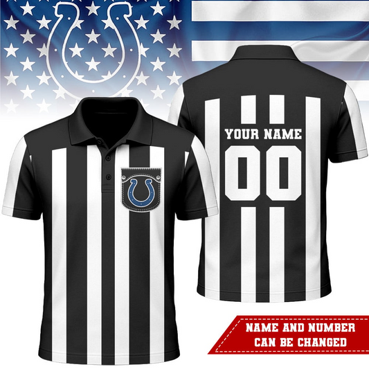 IC Premium NFL Referees 3D Polo Shirt DDT NTL
