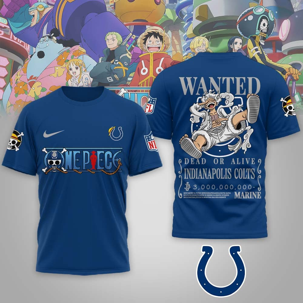 IC Premium NFL Wanted Monkey D Luffy 3D Shirt DDT NTL