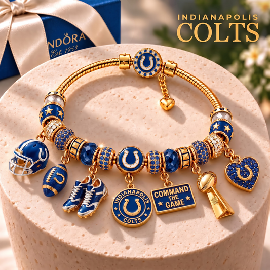 IC x Luxury NFL Gold Charm Bracelet